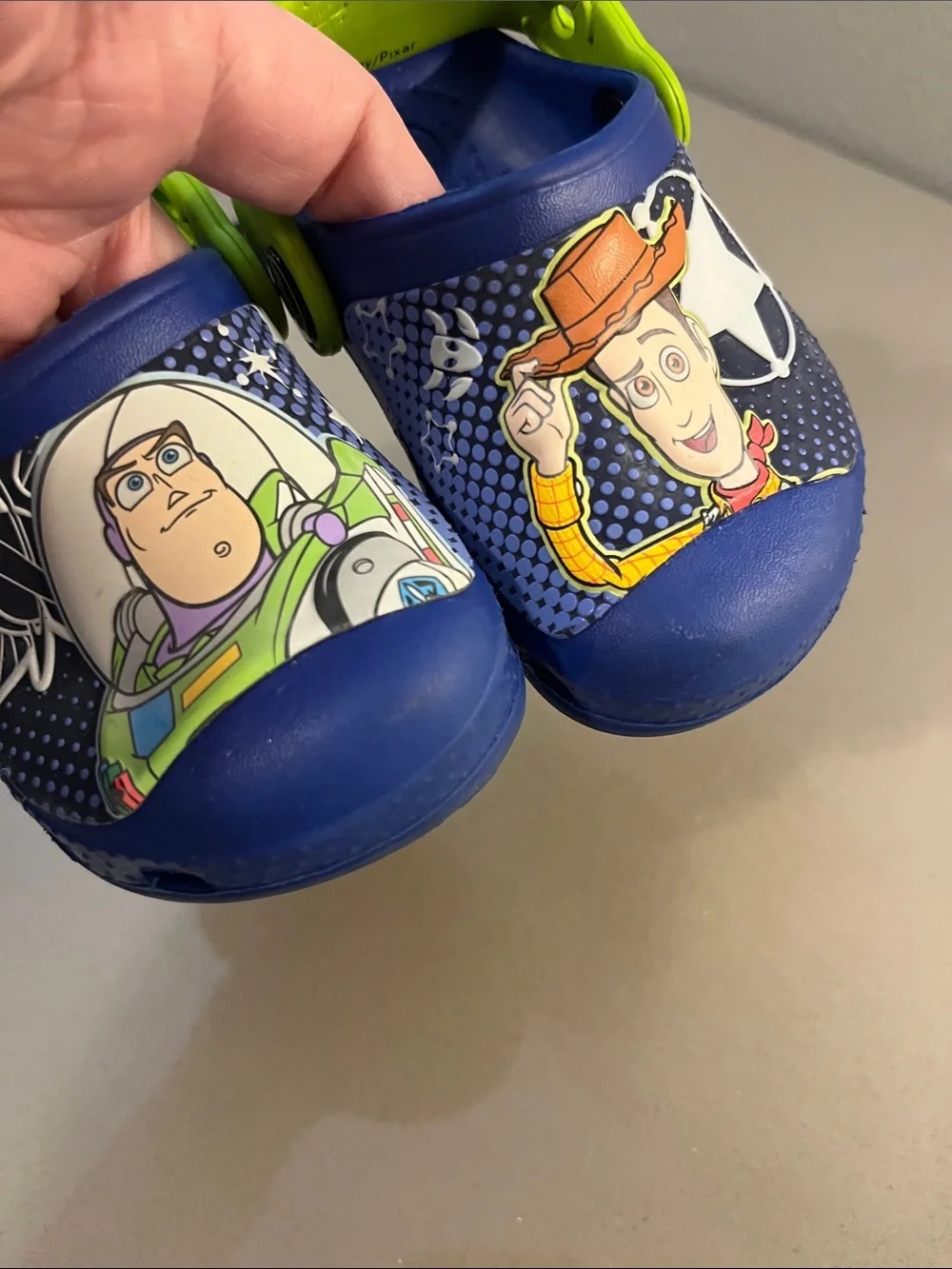 Crocs Disney Toy Story Sandals Shoes Size 4-5 Child